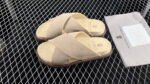 Brunello Cucinelli Suede Cross Strap Slides - 图片 10