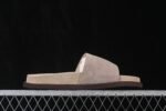 Brunello Cucinelli Suede Single Strap Slides - 图片 7