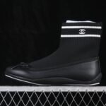 Chanel Sock Ballet Flats